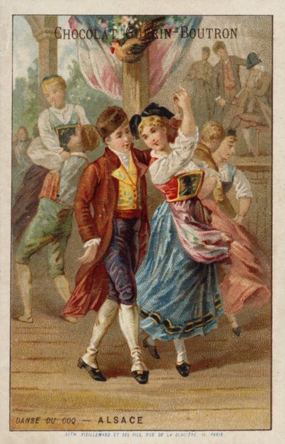 Cockerel Dance, Alsace by French School